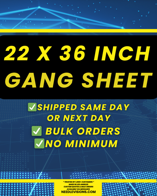 Build Your Own DTF Gang Sheet - Ready to Press Transfer