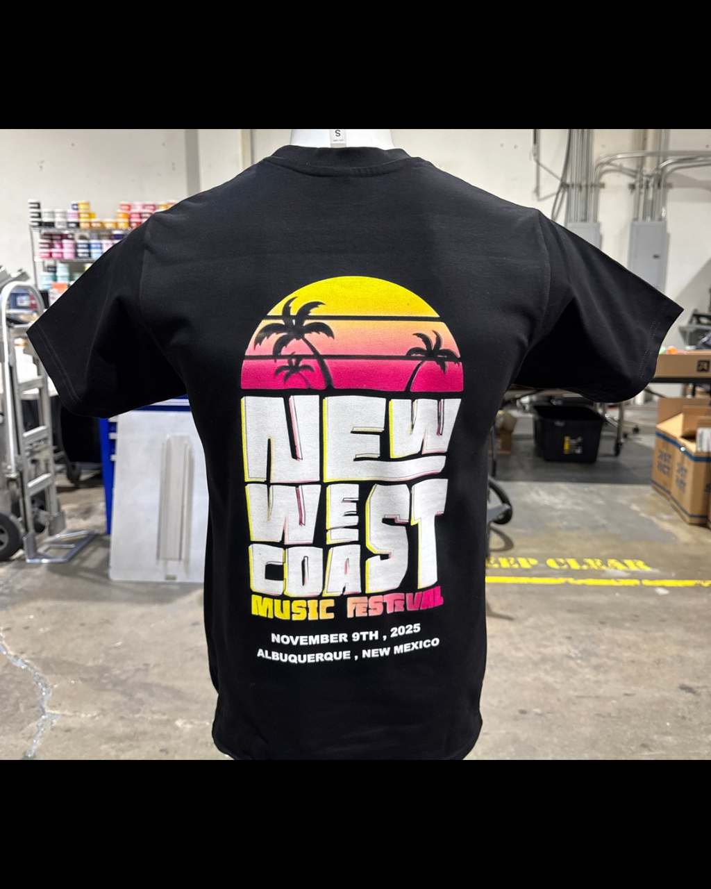 SHAKAWEAR White Print DTG